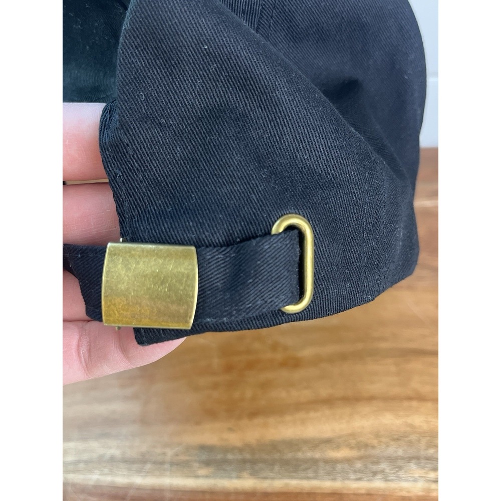 Heybike Slideback Hat Cap Black One Size Embroider Logo Adjustable Outdoor NWOT - Picture 5 of 8
